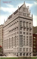 University Club Chicago, IL Postcard Postcard