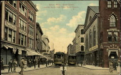 Looking North From Town House Square, Essex Street Postcard