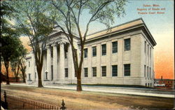 Registry Of Deeds And Probate Court House Postcard