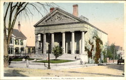 Pilgrim Hall Postcard