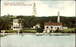 Pumping Station, Patuxet Lake Postcard