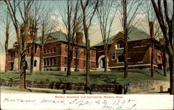 Monson Academy And Gymnasium Massachusetts Postcard Postcard