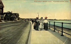 Winthrop Shore Drive Postcard