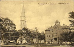 St. Joseph's R. C. Church Postcard