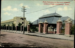 Main Entrance To Harvard Stadium, Soldiers Field Postcard