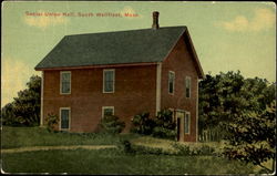 Social Union Hall South Wellfleet, MA Postcard Postcard