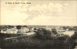 A View Of North Truro Massachusetts Postcard Postcard