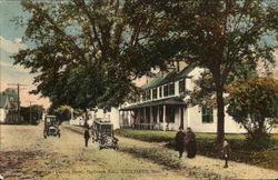 Curran Hotel, Holbreck Ave Wellfleet, MA Postcard Postcard