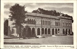 Art Museum, Library Square Postcard