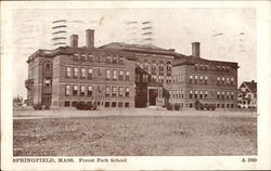 Forest Park School Postcard