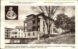 Wesson Maternity Hospital And Nurses Training School Postcard