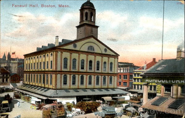 Faneuil Hall Boston Massachusetts