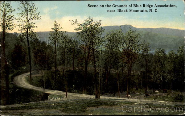Scene On The Grounds Of Blue Ridge Association Black Mountian North Carolina