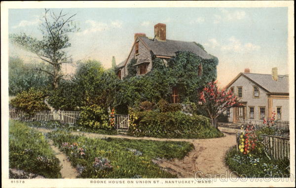 Boone House On Union St Nantucket Massachusetts