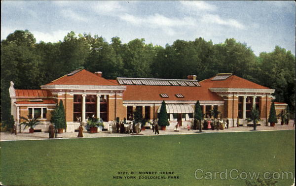 Monkey House, New York Zoological Park New York City