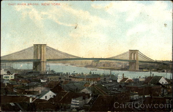 East River Bridge New York