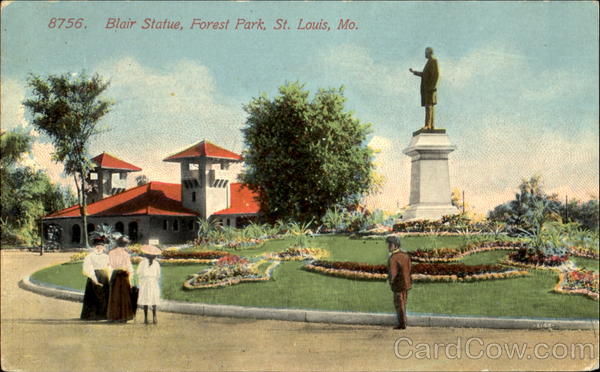 Blair Statue, Forest Park St. Louis Missouri