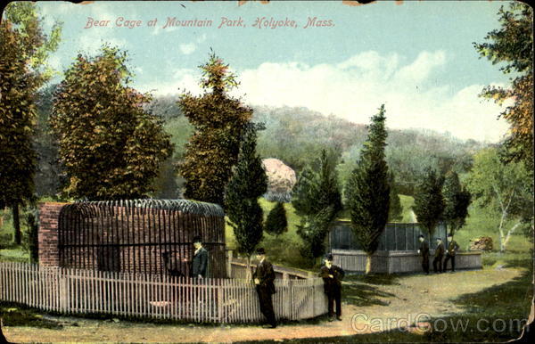 Bear Cage, Mountian Park Holyoke Massachusetts