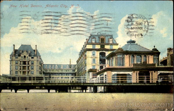 New Hotel Dennis Atlantic City New Jersey