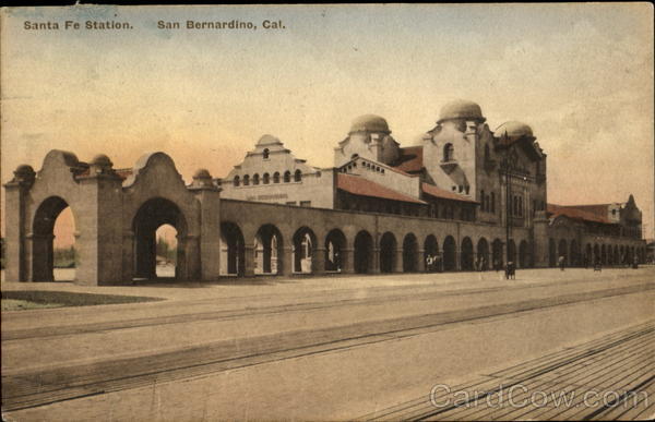 Santa Fe Station San Bernardino California