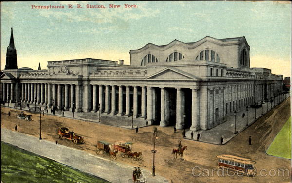 Pennsylvania R. R. Station New York