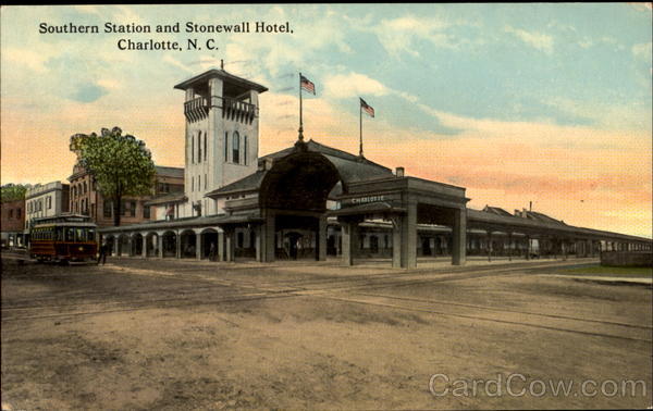 Southern Station And Stonewall Hotel Charlotte North Carolina