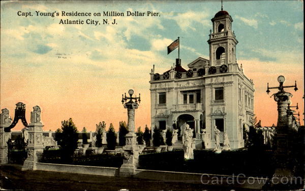 Capt. Young's Residence, Million Dollar Pier Atlantic City New Jersey