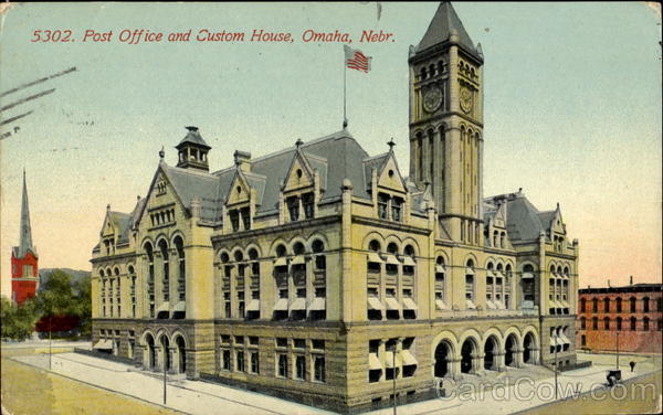 Post Office And Custom House Omaha Nebraska