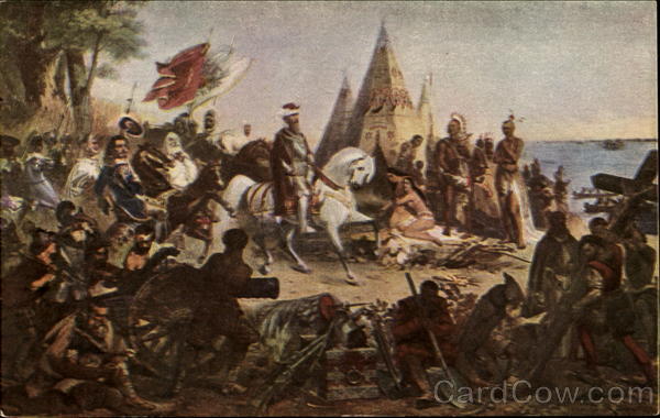 De Soto's Discovery Of The Mississippi Washington Art