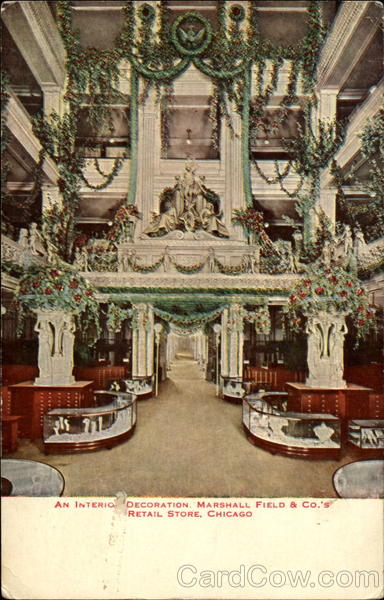 An Interior Decoration Marshall Field & Co.'s Retail Store Chicago Illinois