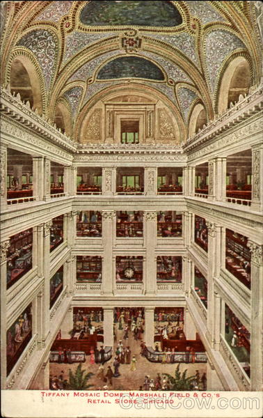 Tiffany Mosaic Dome Chicago Illinois