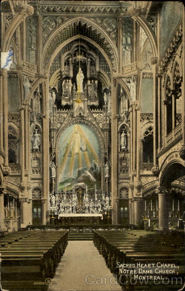 Sacred Heart Chapel Montreal PQ Canada Quebec