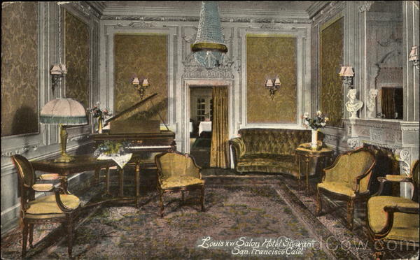 Louis Xvi Salon Hotel Stewart San Francisco California