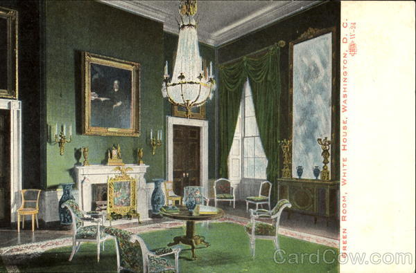 Green Room, White House Washington District of Columbia