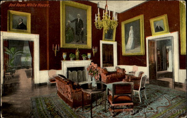 The Red Room, White House Washington District of Columbia