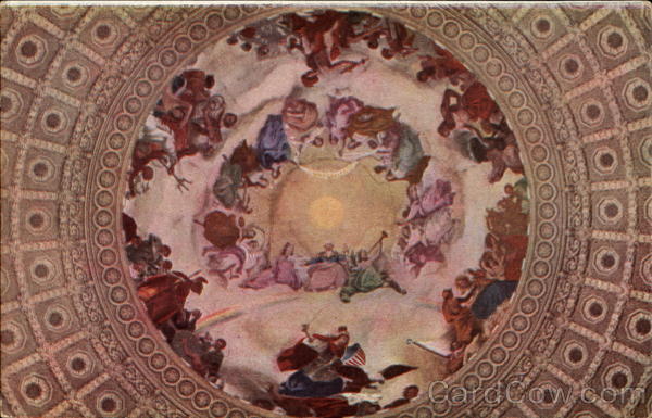 Canopy Of The Rotunda Of The Capitol Washington District of Columbia