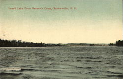 Lovell Lake From Hanson's Camp Postcard