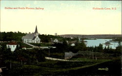 Halifax And South-Western Railway Postcard