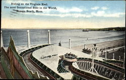 Riding On The Virginia Reel Postcard