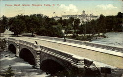 From Goat Island Postcard