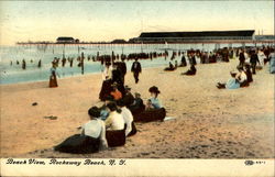 Beach View Postcard