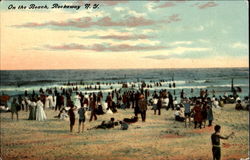 On the Beach Postcard