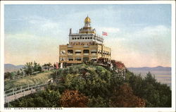 Summit House, Mt. Tom Mount Tom, MA Postcard Postcard