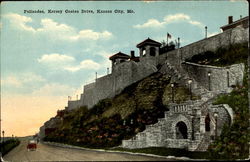 Palisades, Kersey Coates Drive Postcard