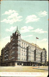 Coates House, 10th & Broadway Kansas City, MO Postcard Postcard