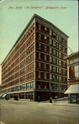 New Hotel The Stratfield Bridgeport, CT Postcard Postcard