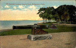 Old Spanish Cannon, Seaside Park Postcard