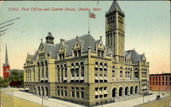 Post Office And Custom House Postcard