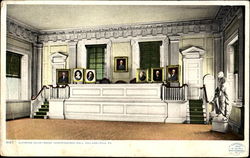 Supreme Court Room Postcard