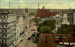 View Of Hartford Postcard
